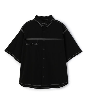 DankeSchon/ダンケシェーン/0ｽﾃｯﾁ撥水SN S/S Shirt/0ステッチ撥水半袖シャツ