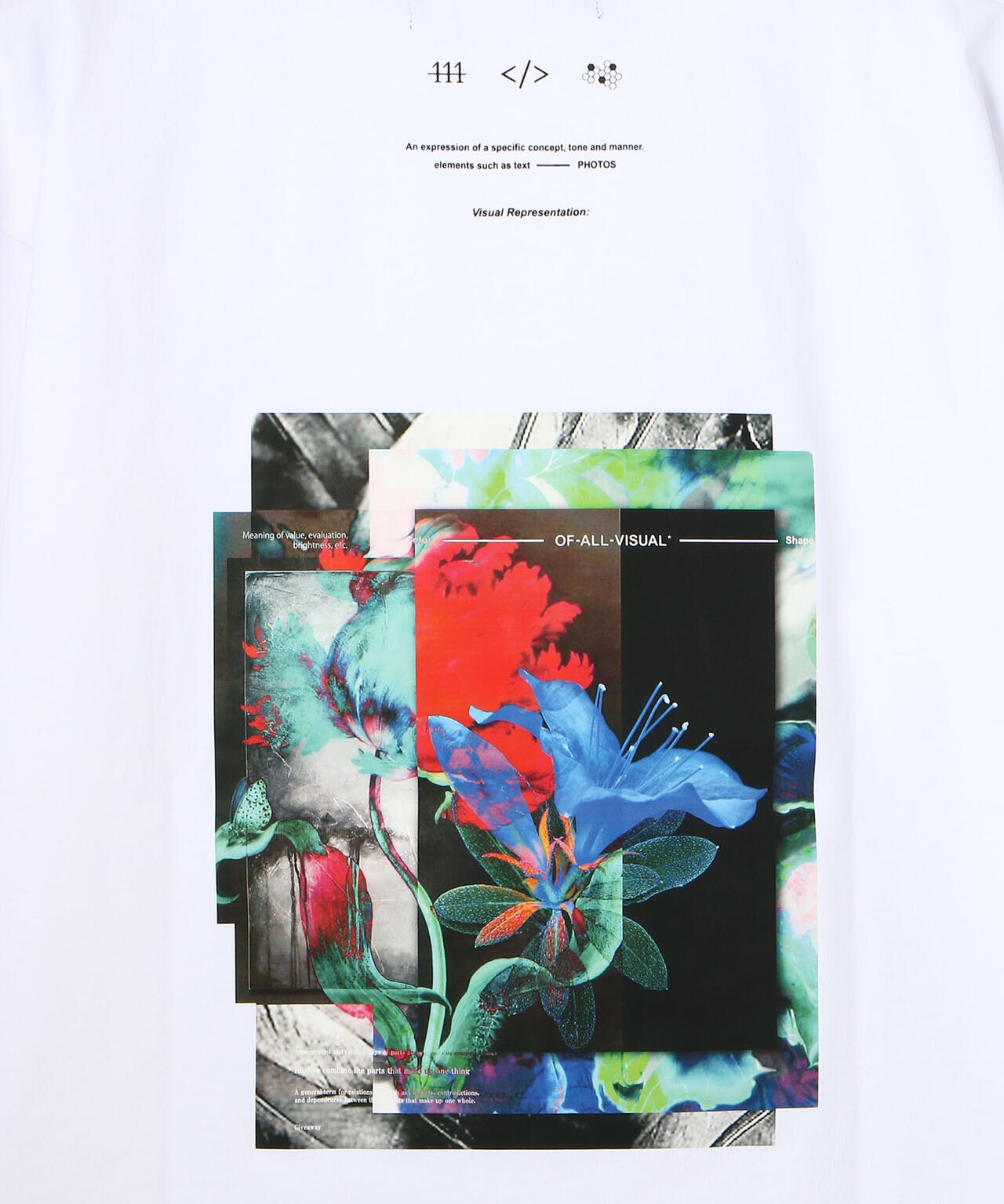 A4A/エーフォーエー/LILY LONG SLEEVE TEE/フラワーロングスリーブT