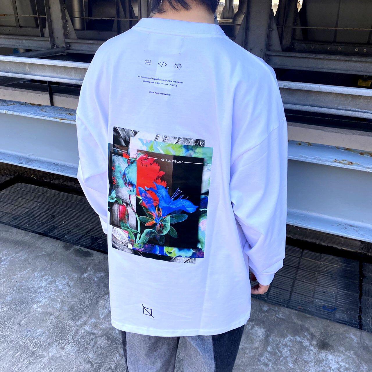 A4A/エーフォーエー/LILY LONG SLEEVE TEE/フラワーロングスリーブT