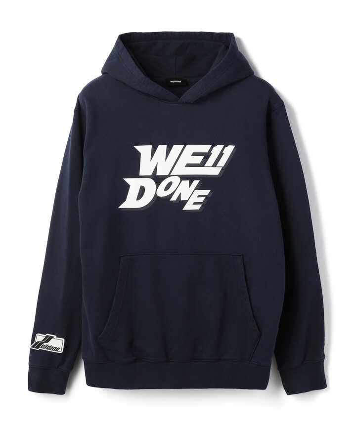 WE11DONE/ウェルダン/LOGO FITTED HOODIE/ロゴパーカー | LHP 