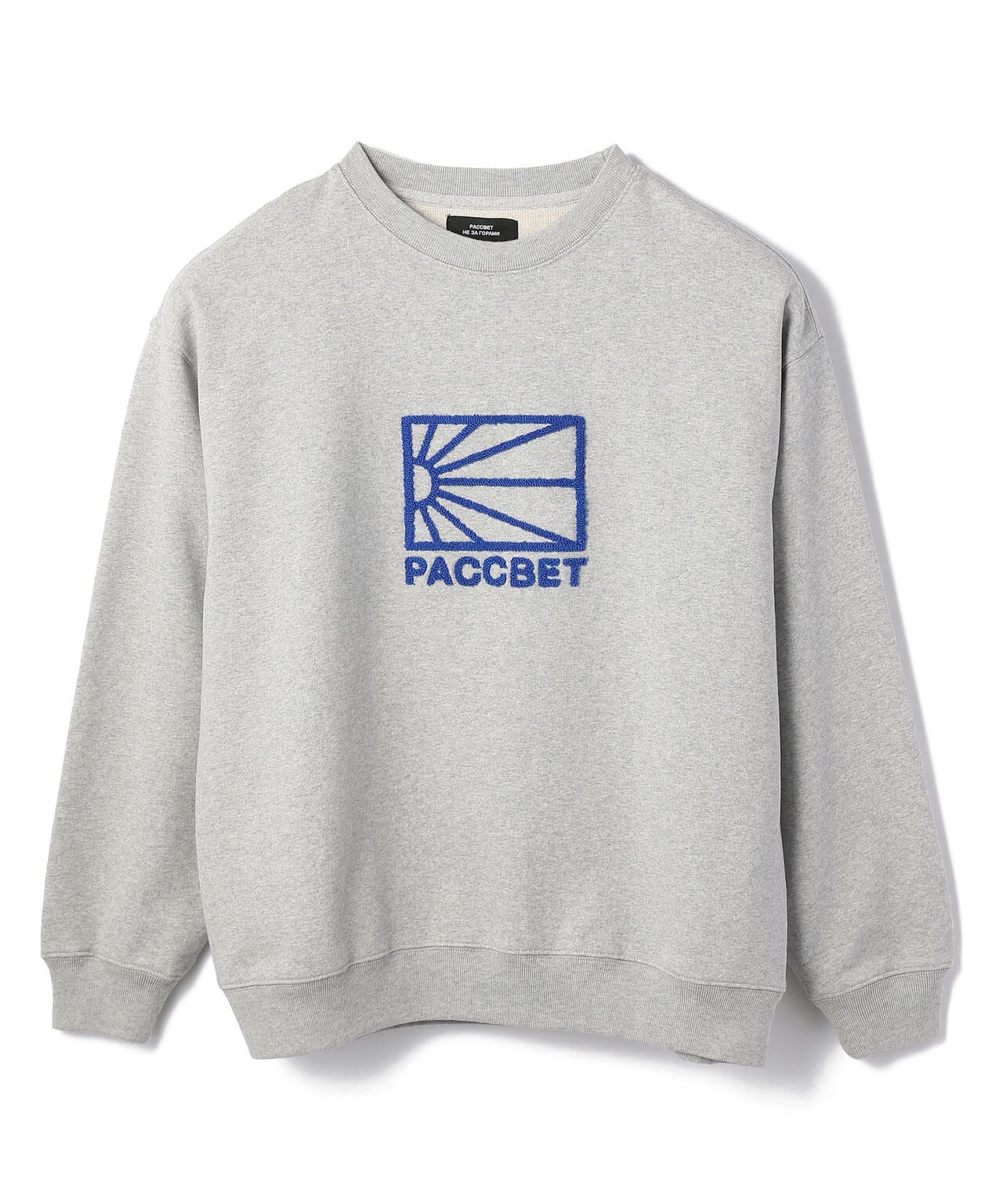 RASSVET/ラスベート/MEN LOGO SWEATSHIRT KNIT/ロゴスウェット | LHP