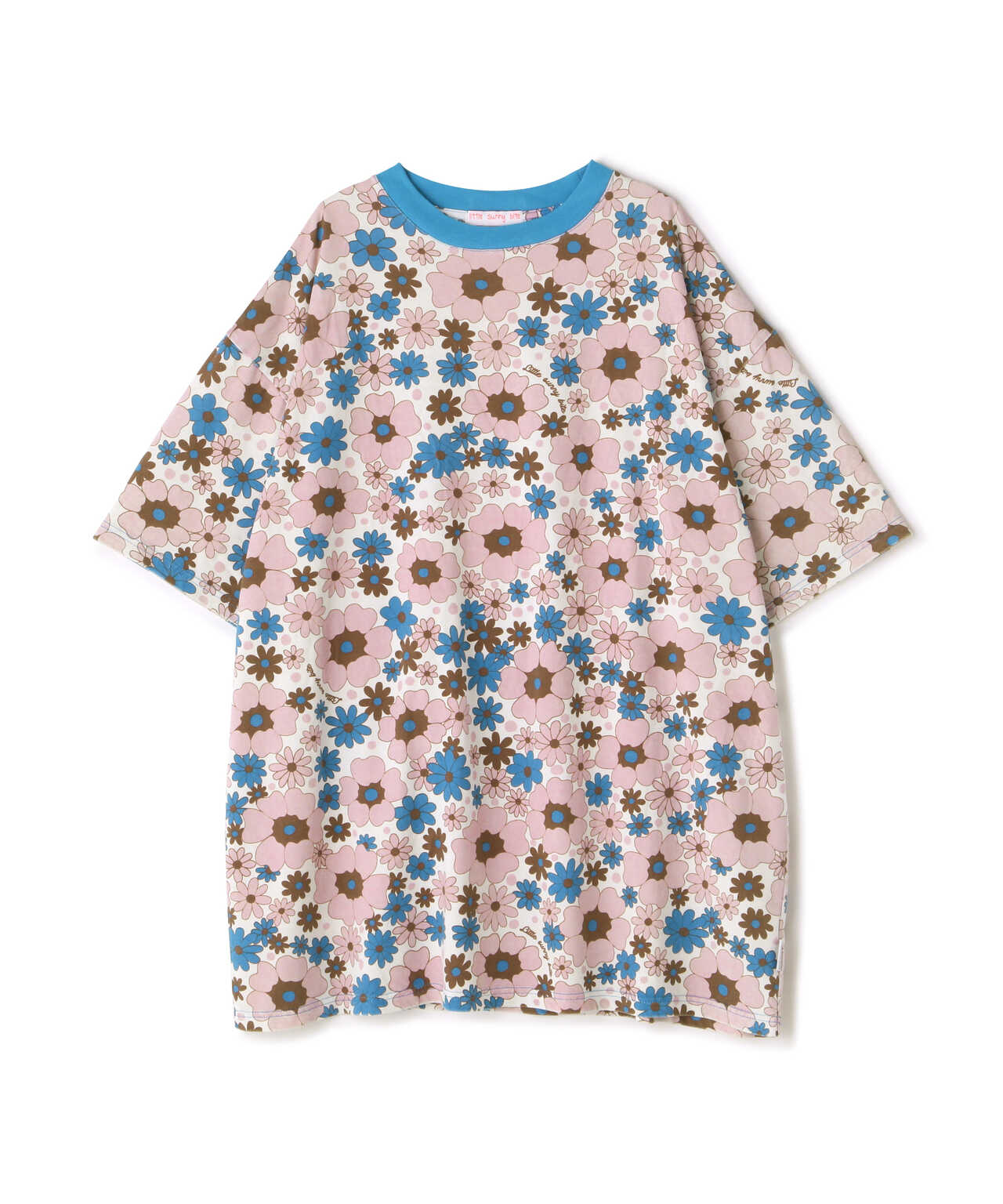 LittleSunnyBite/リトルサニーバイト/Original flower print big tee