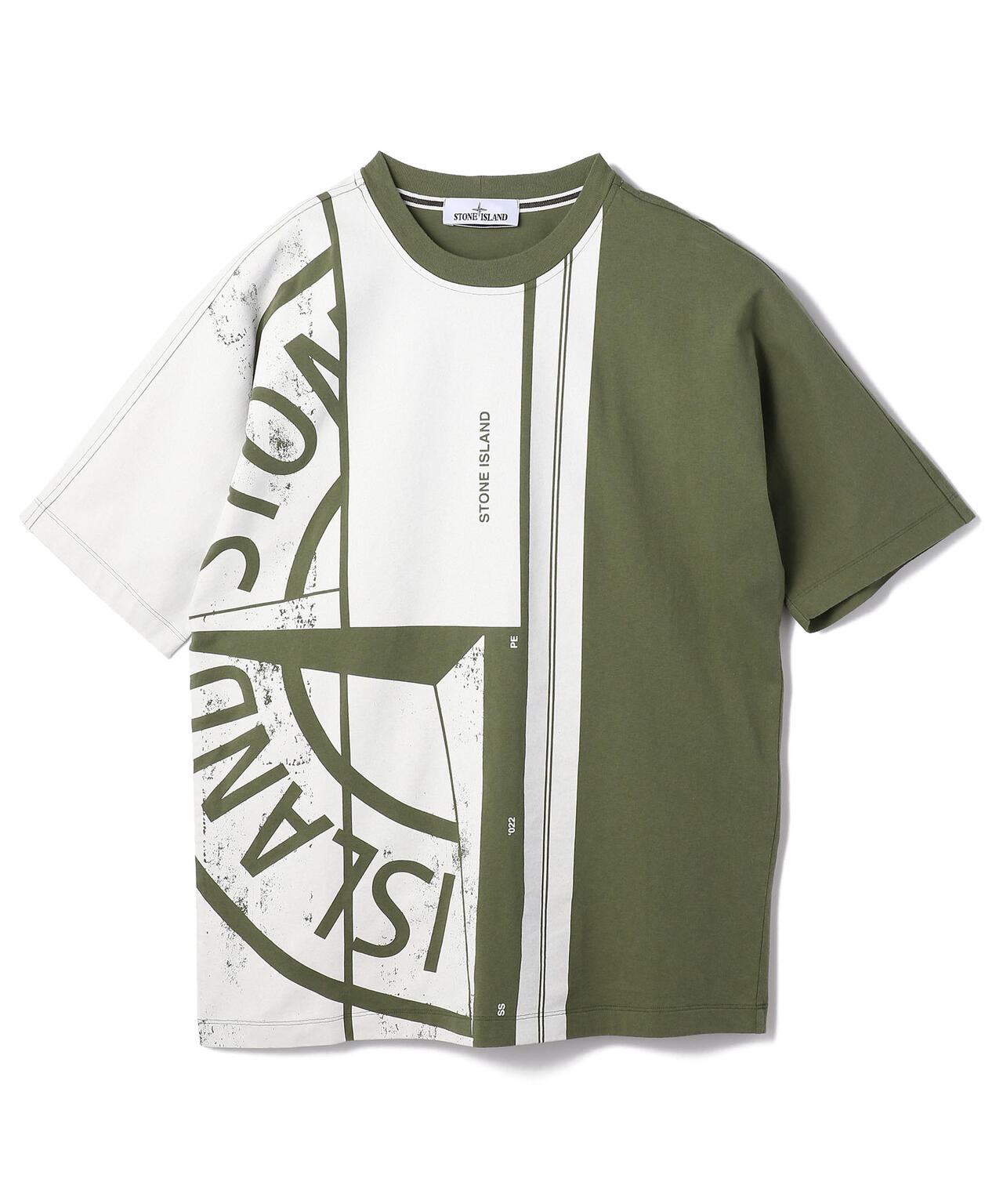 STONEISLAND/ストーンアイランド/MOSAIC TWO PRINT SHORT SLEEVE TEE/T