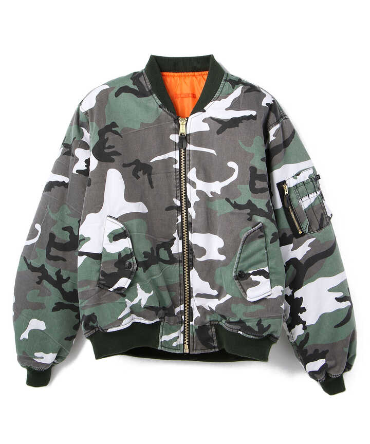 FostexGarments/フォステックスガーメンツ/CAMO MA-1 VRTG WASH LTD