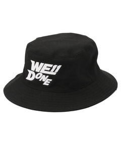 WE11DONE/ウェルダン/BASIC LOGO BUCKET HAT/ベーシックロゴバケット 