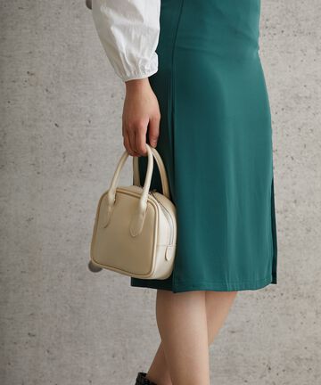 courage/クラージュ/シンセティックレザーハンドバッグ