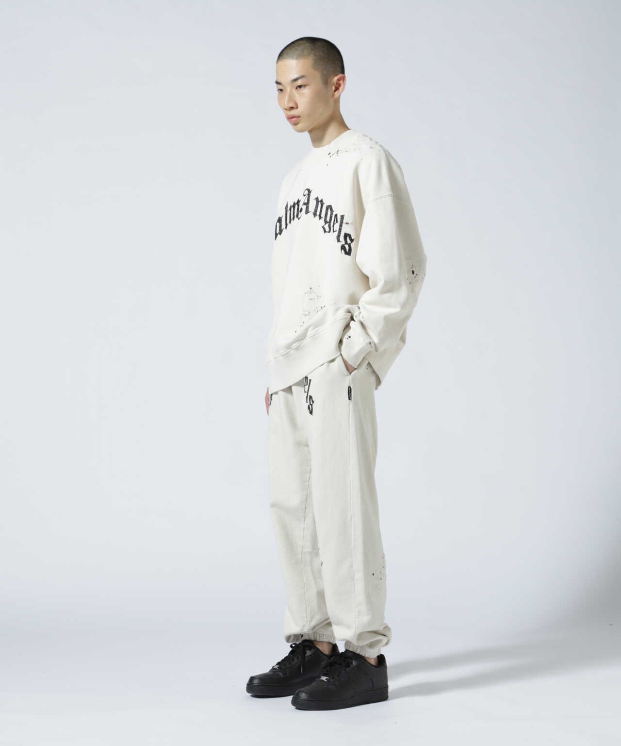 PalmAngels/パームエンジェルス/GD GLITTERED LOGO SWEATPANTS | LHP ...