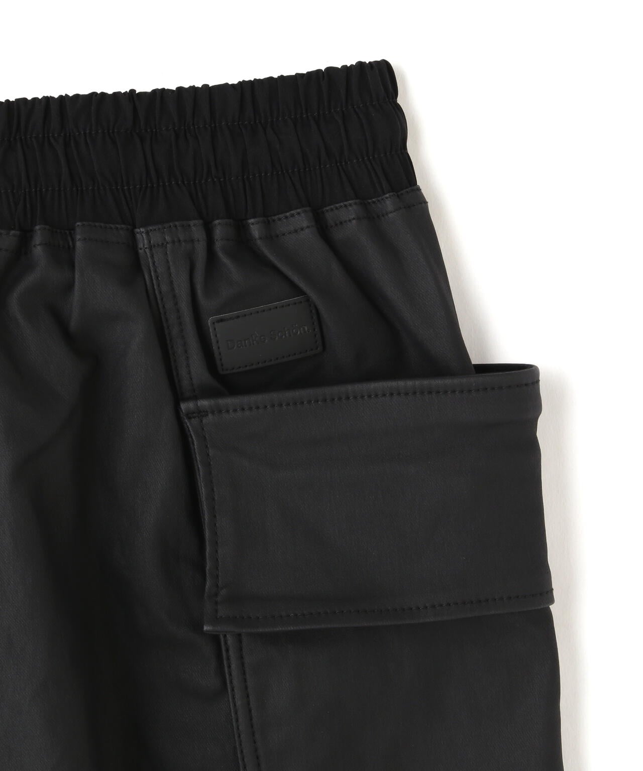 DankeSchon/ダンケシェーン/COATED SARROULE PANTS 割引き パンツ