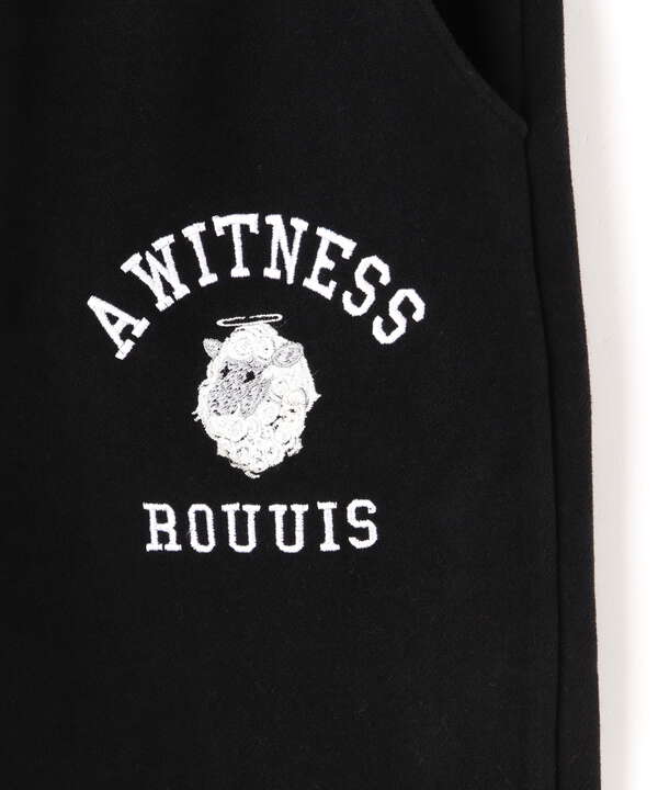 ROUUIS/ルイス/COLLEGE SWEAT PANTS/カレッジスウェットパンツ