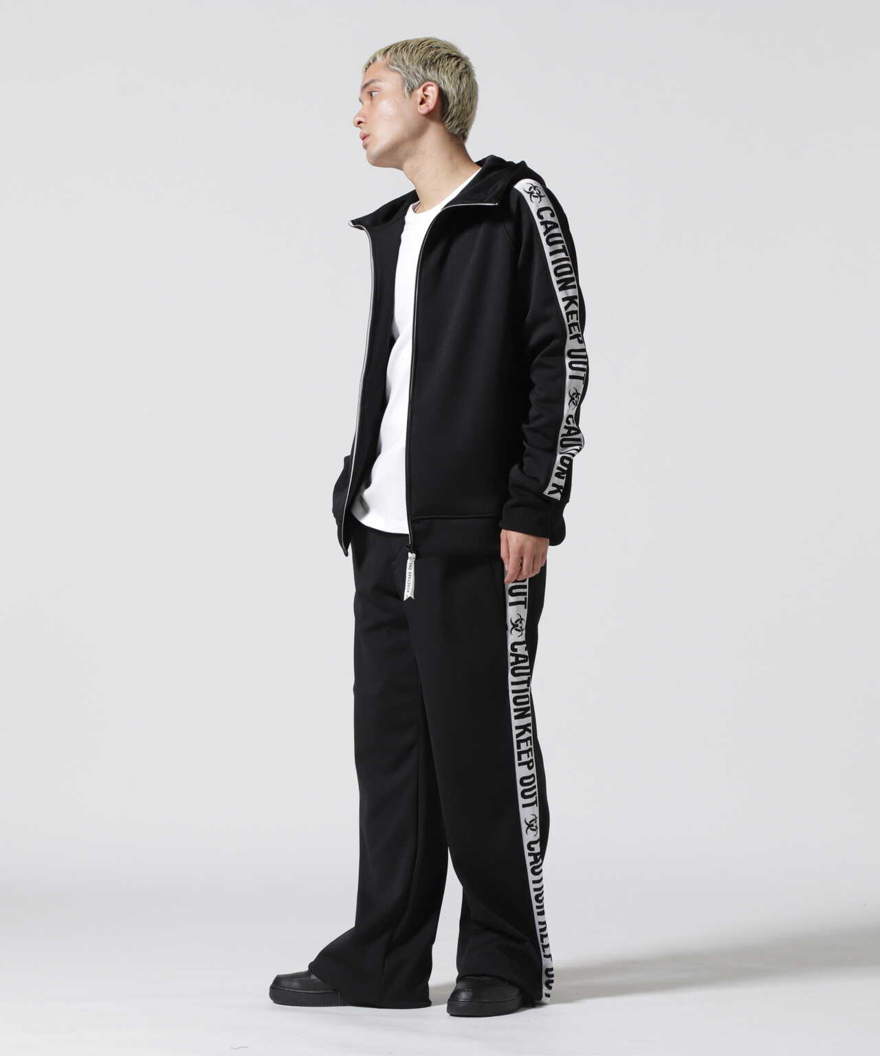 beauty:beast/ビューティービースト/KEEP OUT TRACK PANTS-