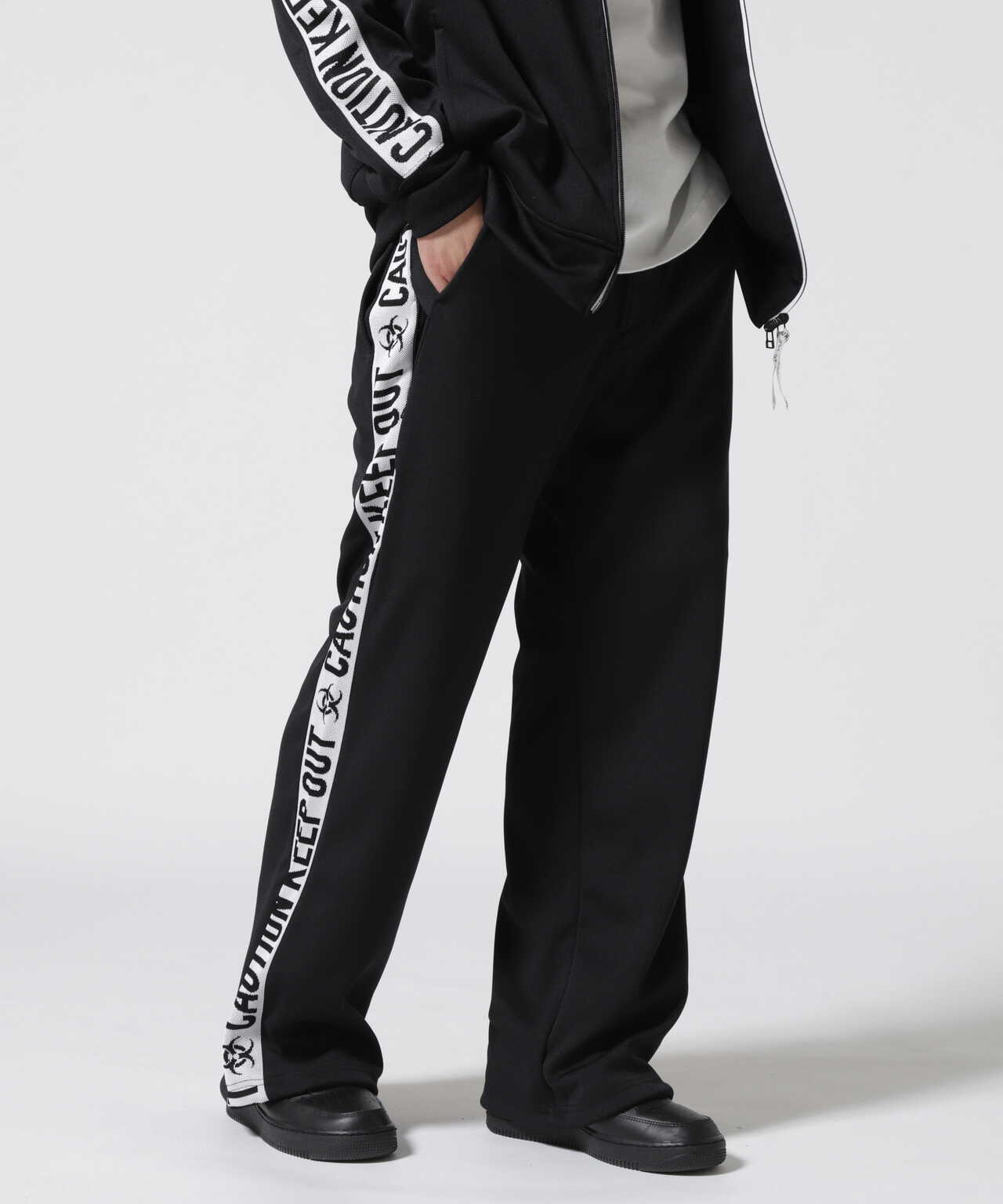 beauty:beast/ビューティービースト/KEEP OUT TRACK PANTS-