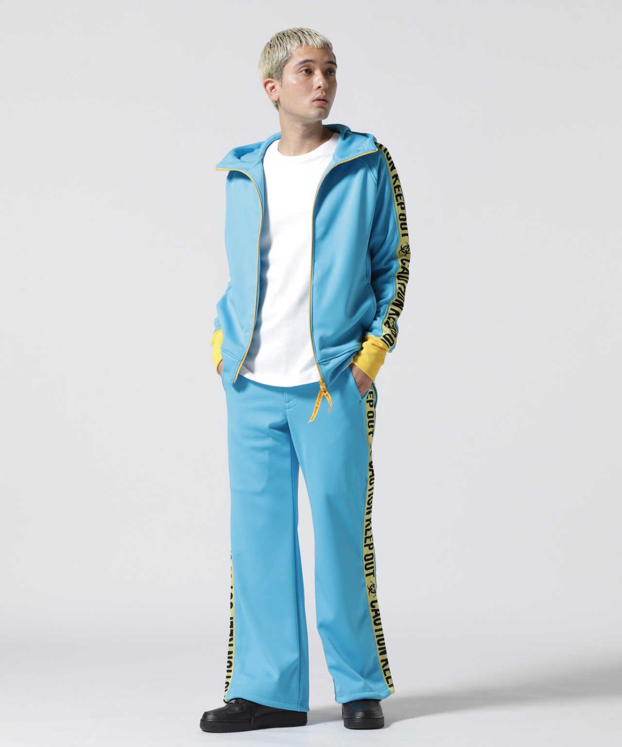 beauty:beast/ビューティービースト/KEEP OUT TRACK PANTS-