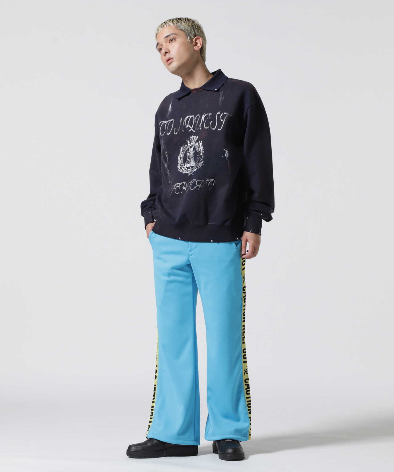 beauty:beast/ビューティービースト/KEEP OUT TRACK PANTS-