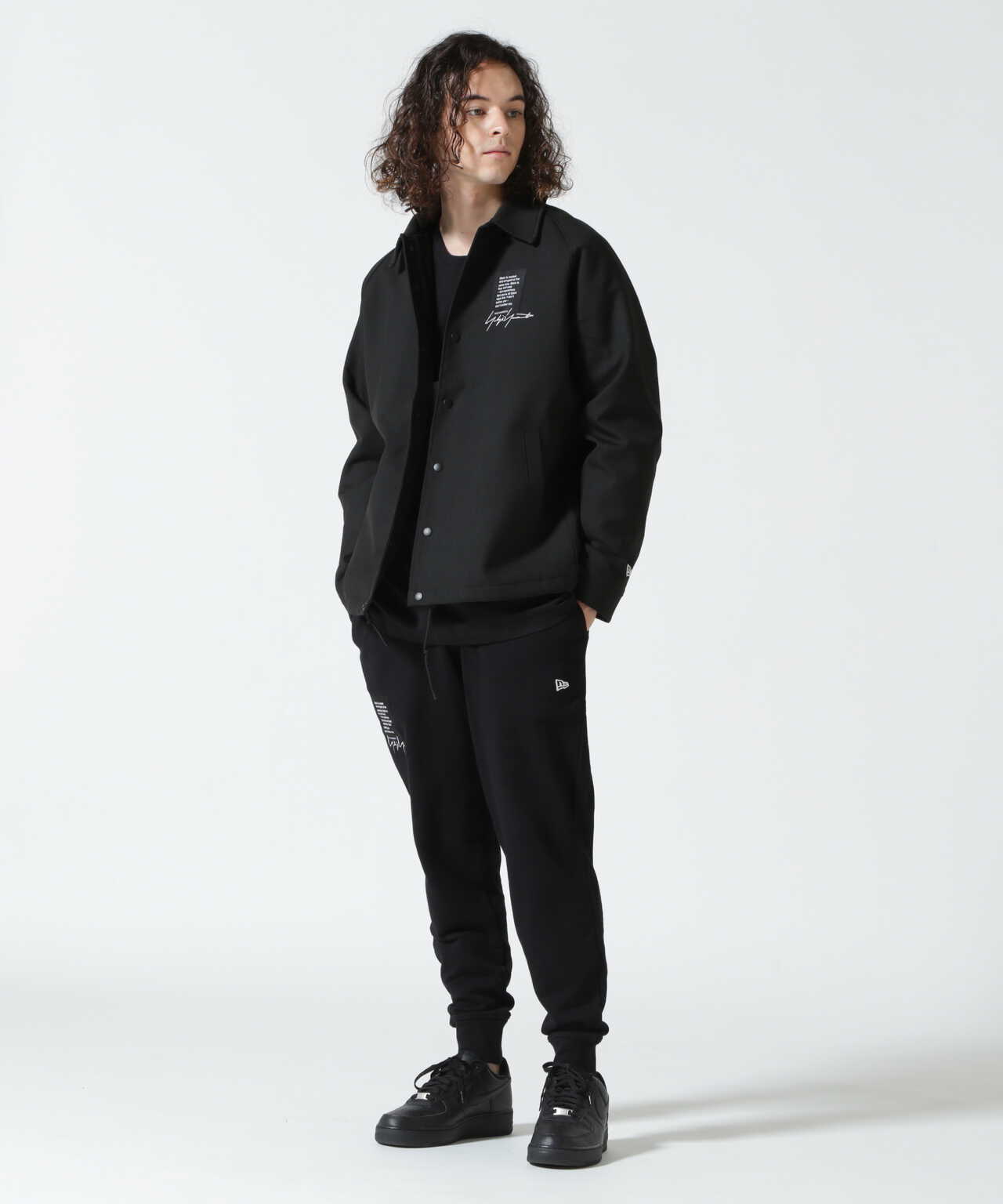 YohjiYamamoto×NewEra/ヨウジヤマモト×ニューエラ/YY LABEL LOGO NEW ERA PANT/スウェットパンツ |  LHP ( エルエイチピー ) | US ONLINE STORE（US オンラインストア）