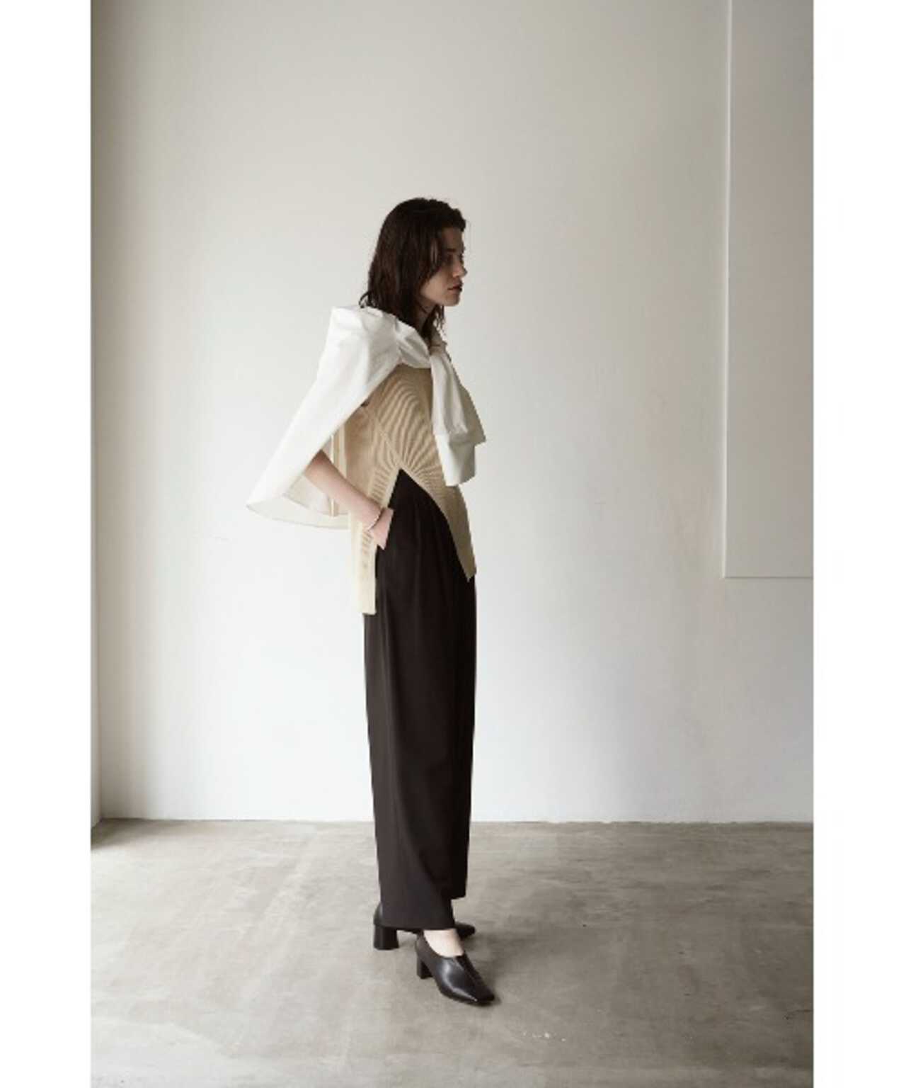 CLANE/クラネ】BASIC TUCK PANTS/ベーシックタックパンツ-