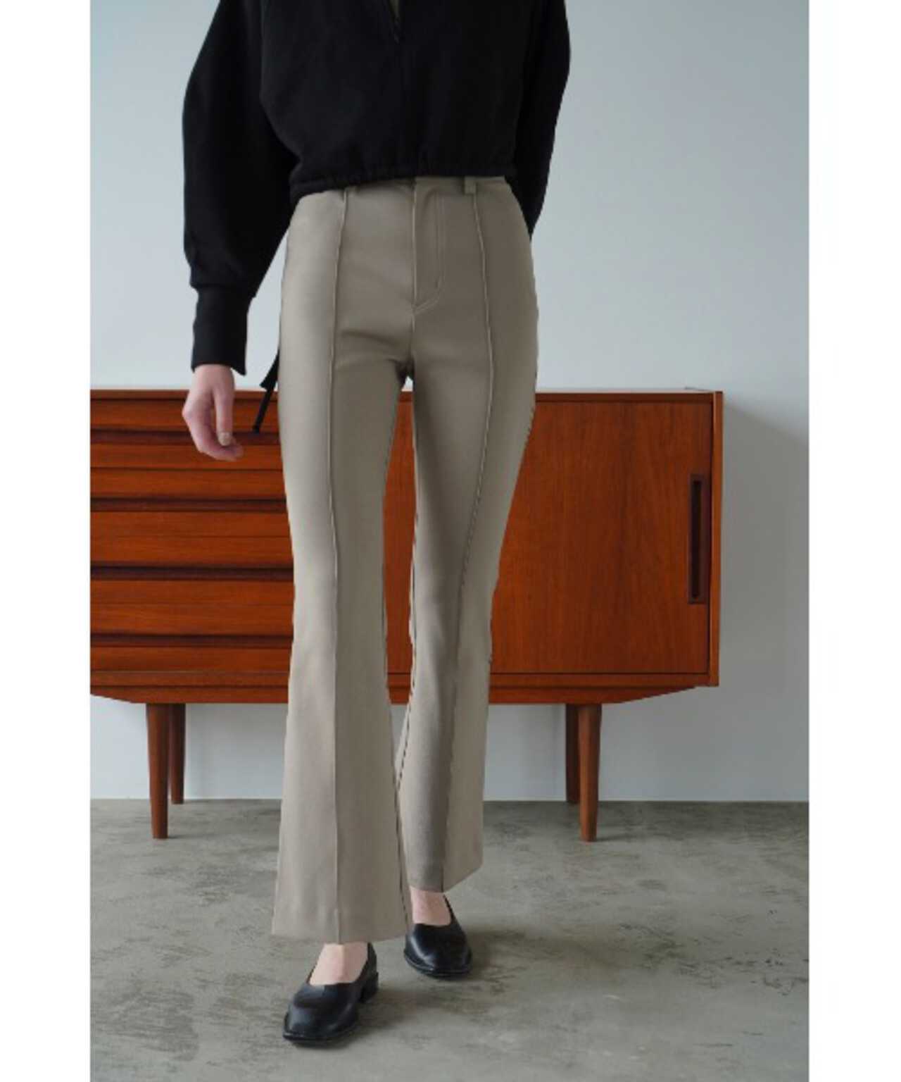 CLANE/クラネ/CENTER LINE BOOT CUT PANTS/センターラインブーツカット ...