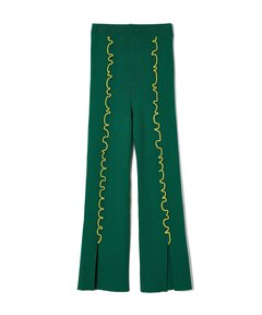 soduk/スドーク/colored stitch slit knit trousers/カラーステッチニットトラウザーズ | LHP (  エルエイチピー ) | US ONLINE STORE（US オンラインストア）