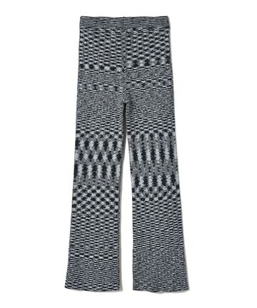 soduk/スドーク/slit knit trousers/スリットニットトラウザーズ