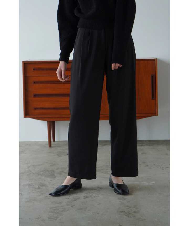 CLANE/クラネ/BASIC TUCK PANTS/ベーシックタックパンツ（7842210812