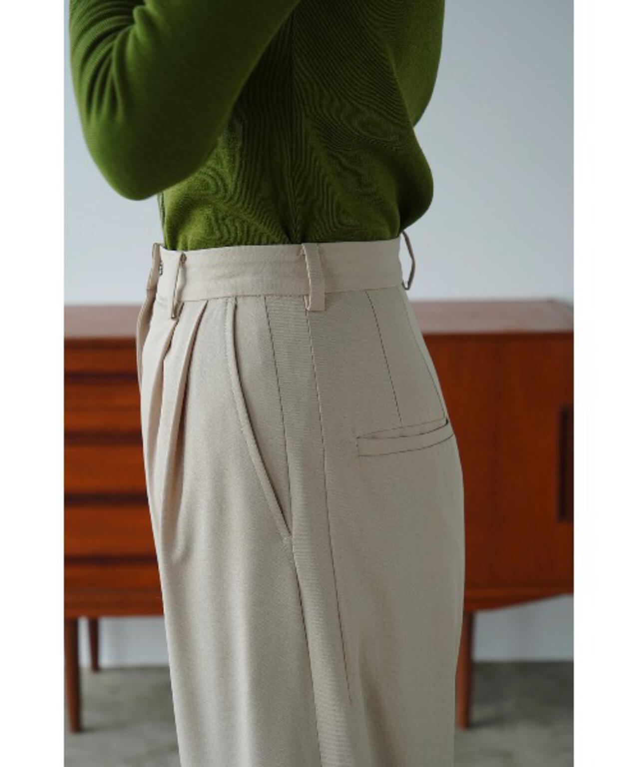 CLANE/クラネ/BASIC TUCK PANTS/ベーシックタックパンツ | LHP 