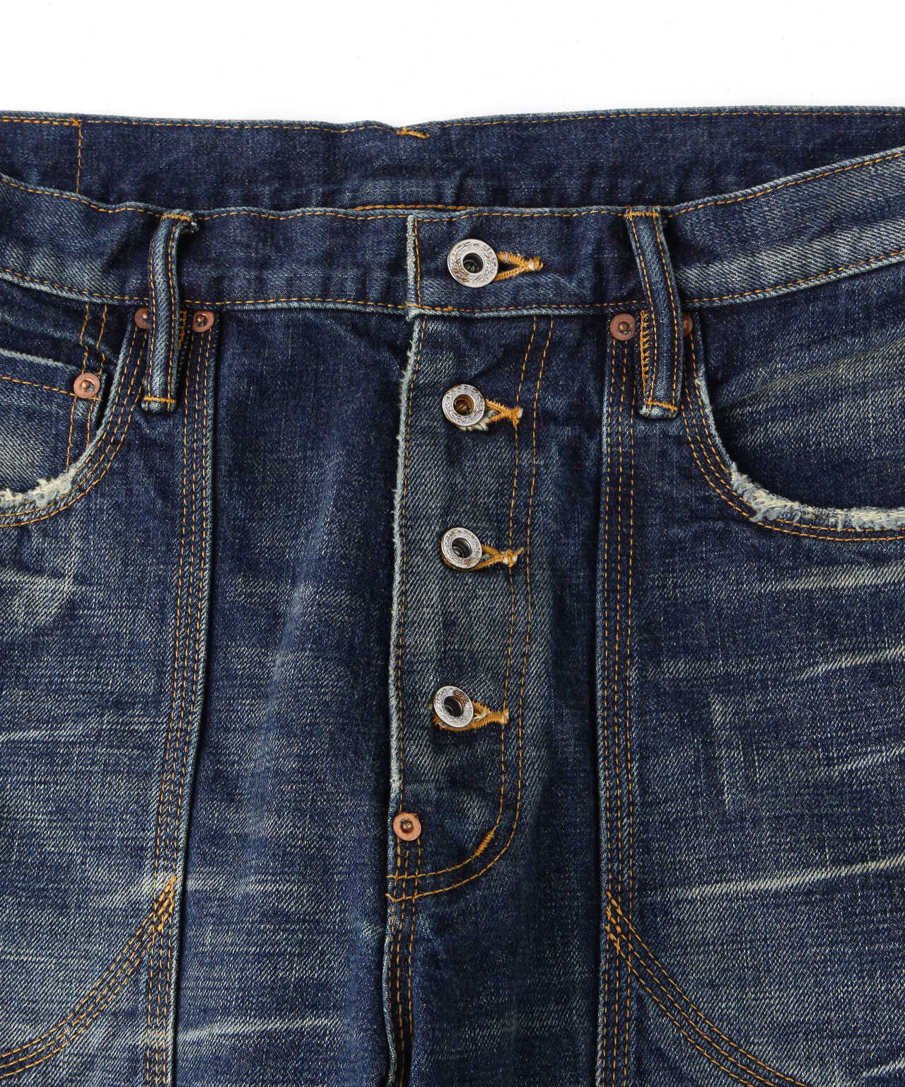 SUGARHILL Faded Double Knee Denim Pants vmotosoco.com.py