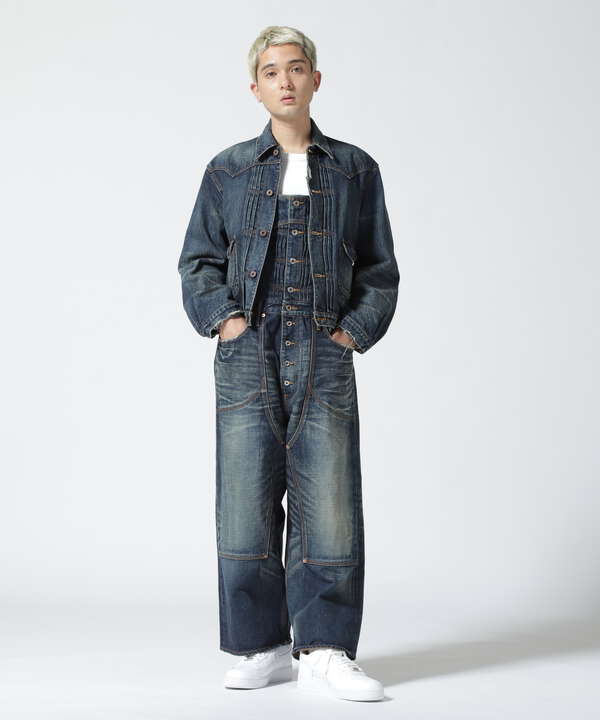 【新品未使用タグ有】sugarhill FADED DENIM OVERALL