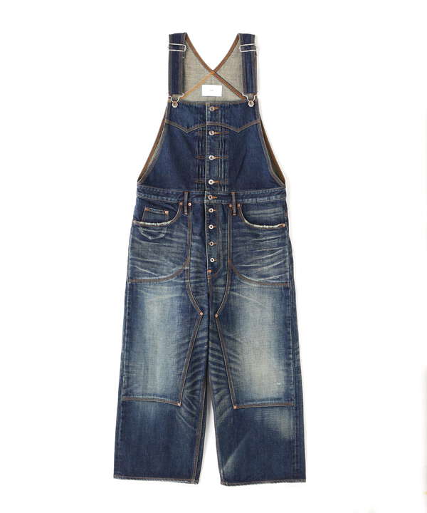 SUGARHILL/シュガーヒル/MULTI FADE DENIM OVERALL/22AWOA01