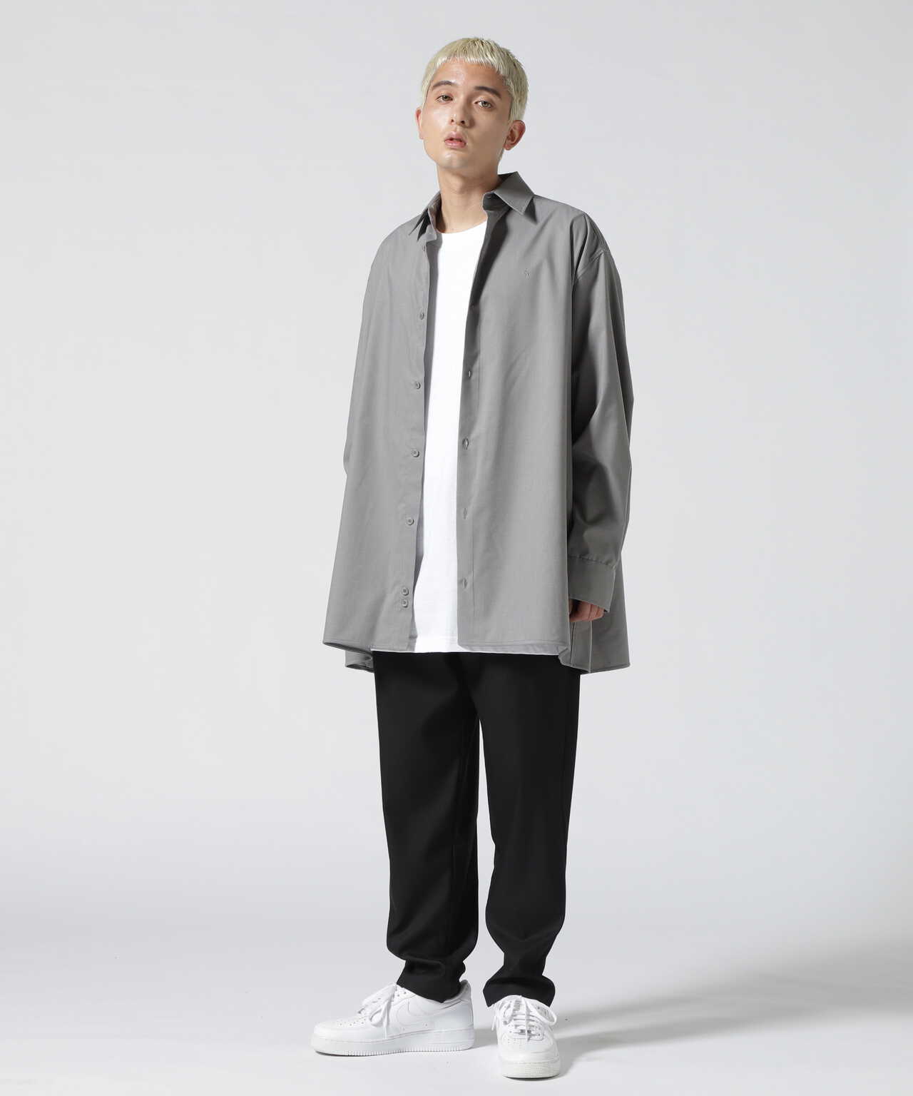 th.products/ティーエイチプロダクツ/TECHNICAL WOOL OVERSIZED SHIRT/オーバーサイズシャツ | LHP (  エルエイチピー ) | US ONLINE STORE（US オンラインストア）