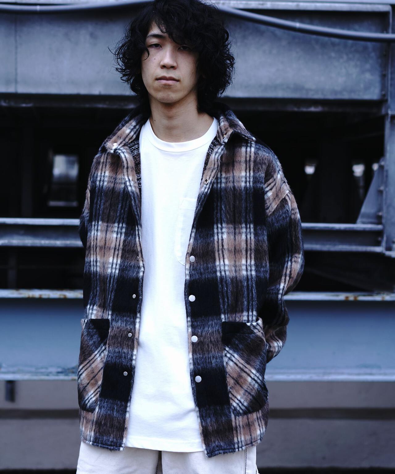 Dankeschon/ダンケシェーン/BLINDHOOK SHAGGY SHIRTS/ブラインドホックシャギーシャツ