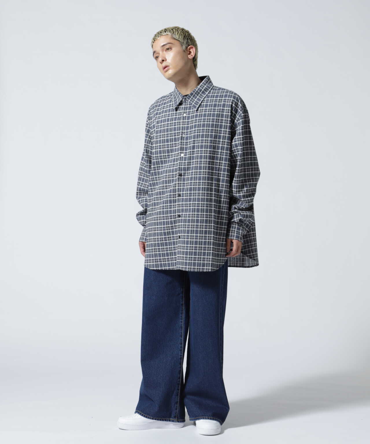 WHITELAND/ホワイトランド/BIG CHECK SHIRT/ビックチェックシャツ