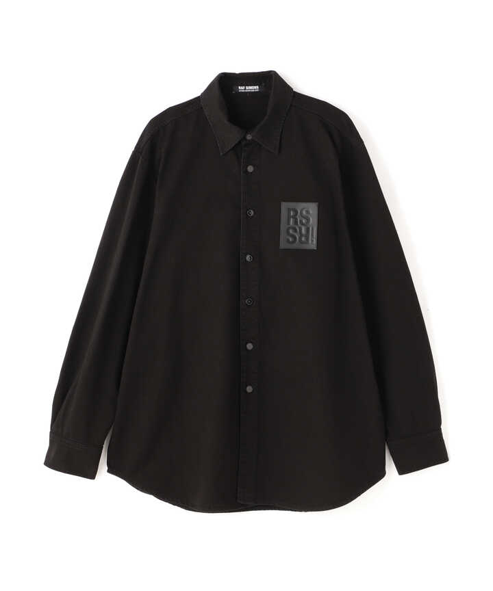 RAFSIMONS/ラフシモンズ/Straight Fit Denim Shirt | LHP ...