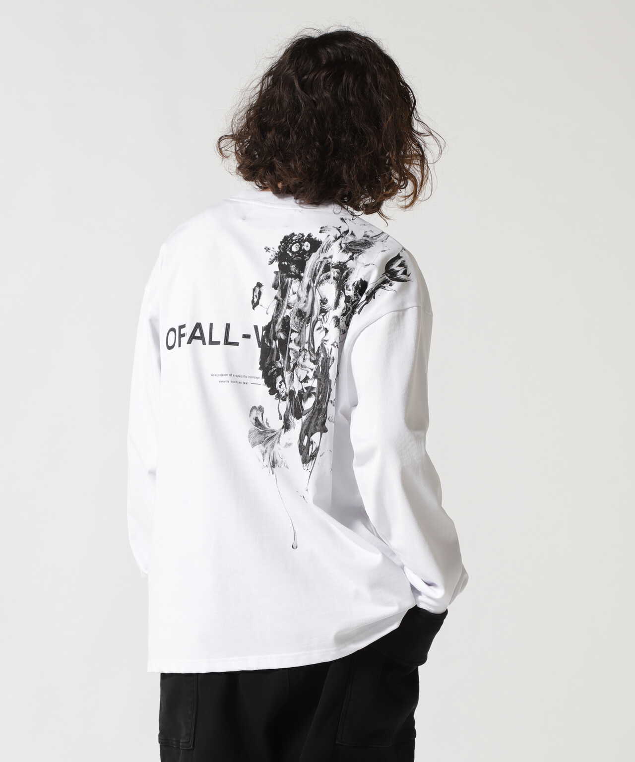 A4A/エーフォーエー/MONOCHRO L/S TEE/ロンT | LHP ( エルエイチピー