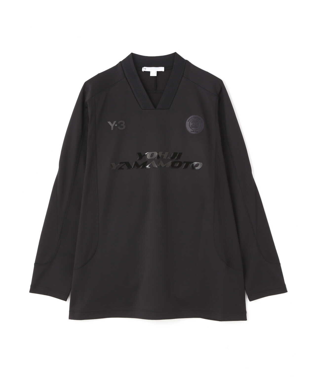 Y-3 ロゴプリント ロングTシャツ XL-