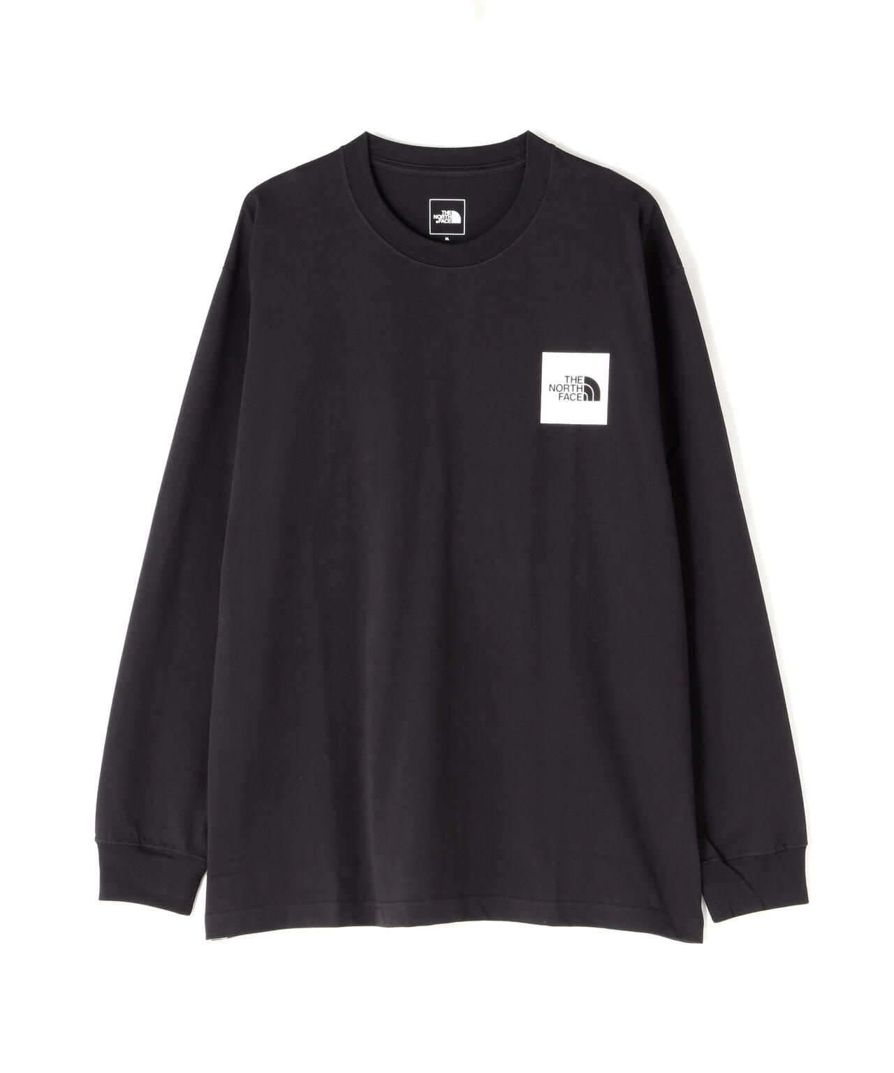 THE NORTH FACE/ザ・ノースフェイス/L/S Square Logo Tee/ロング