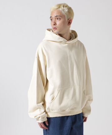 WHITELAND/ホワイトランド/DAMEGE HOODIE/ダメージパーカー