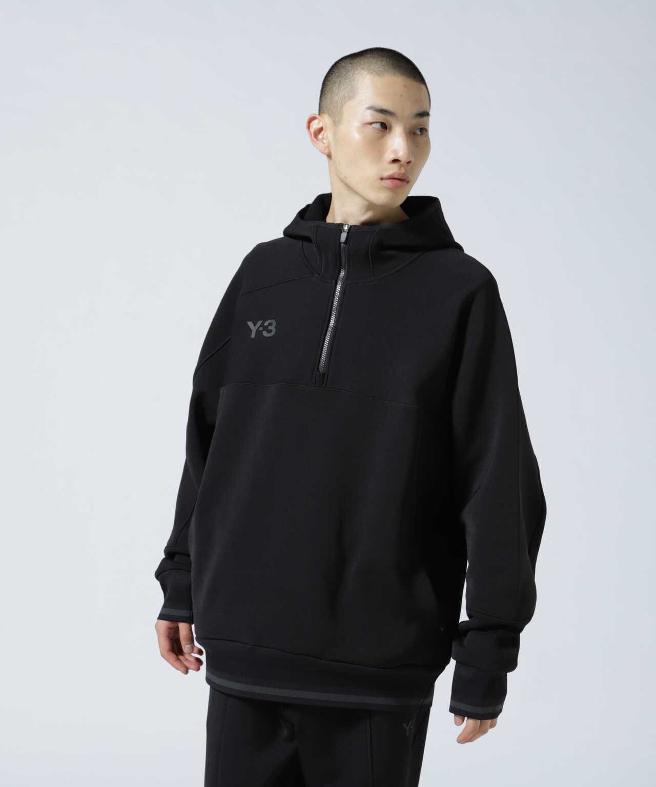 Y-3 LOGO HOODIE スウェット パーカー （黒）M | www.trevires.be