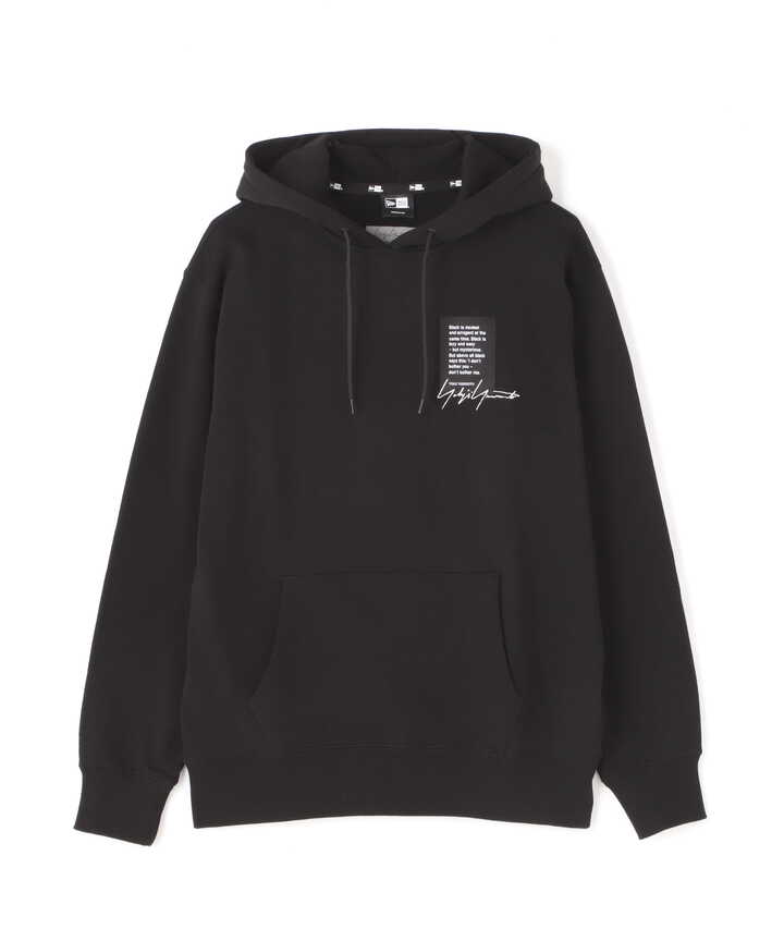 YohjiYamamoto×NewEra/ヨウジヤマモト×ニューエラ/YY LABEL LOGO NEW ERA HOODIE/パーカー