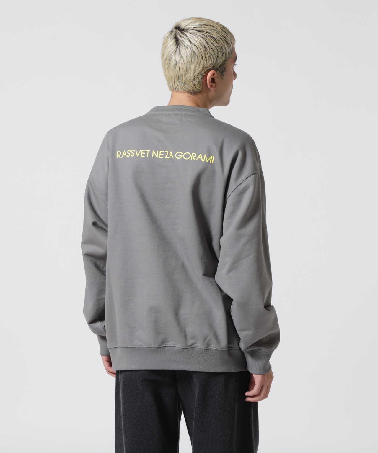 RASSVET(PACCBET)/ラスベート/SPORT SWEATSHIRT/ロゴスウェットシャツ ...