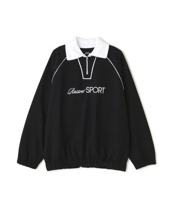 RASSVET(PACCBET)/ラスベート/SPORT COLLARED SWEAT/ハーフジップスウェット