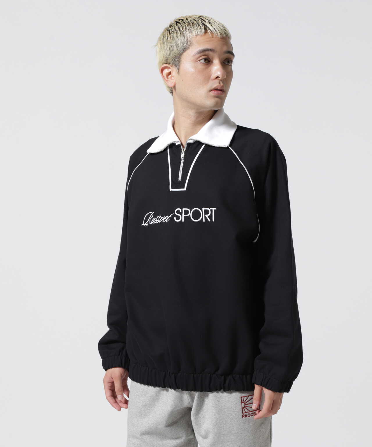 RASSVET(PACCBET)/ラスベート/SPORT COLLARED SWEAT/ハーフジップスウェット | LHP ( エルエイチピー ) |  US ONLINE STORE（US オンラインストア）