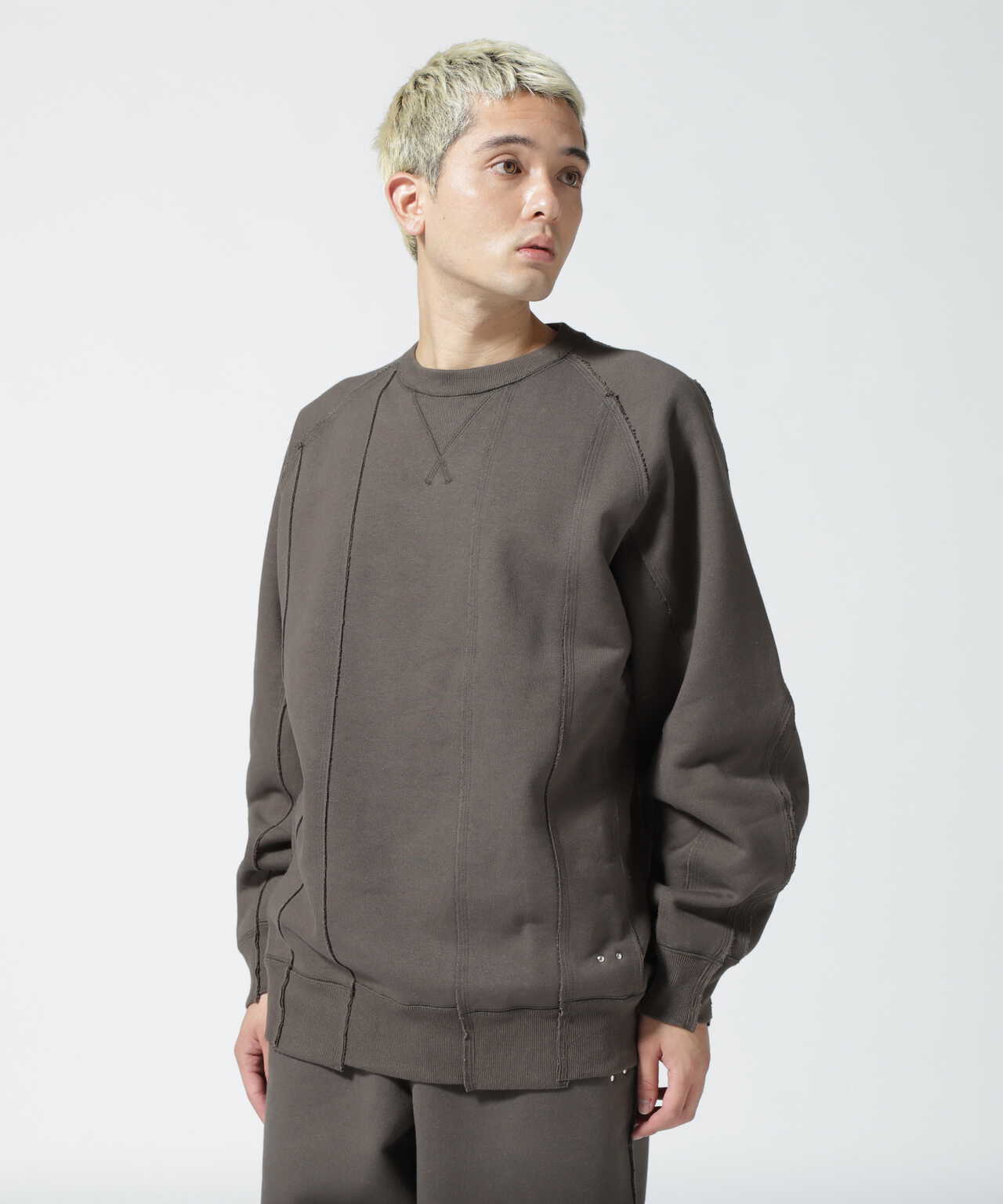 8,610円SUGARHILL/シュガーヒル/PATCHING SWEAT/22AW