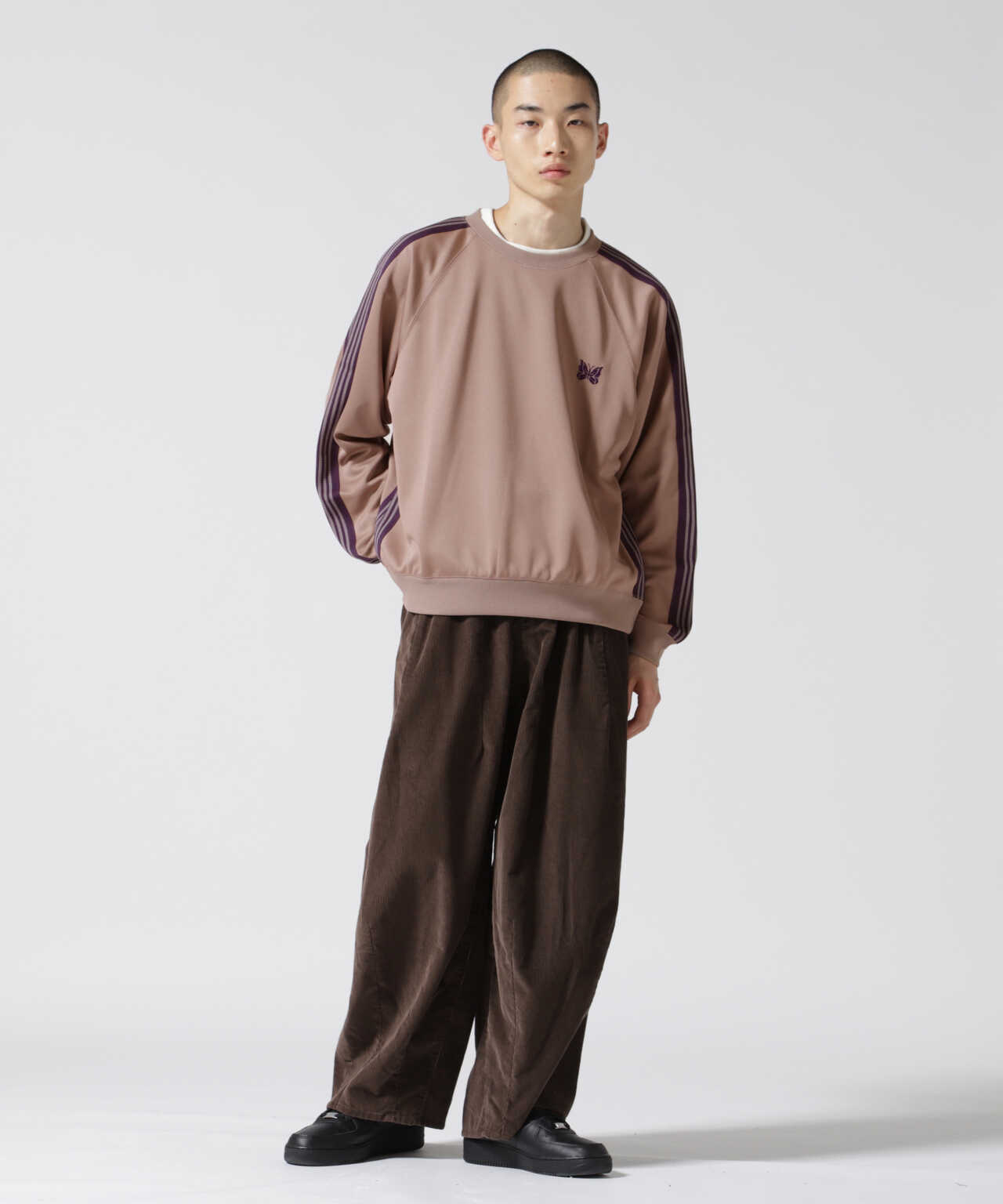 NEEDLES/ニードルス/Track Crew Neck Shirt | LHP ( エルエイチピー