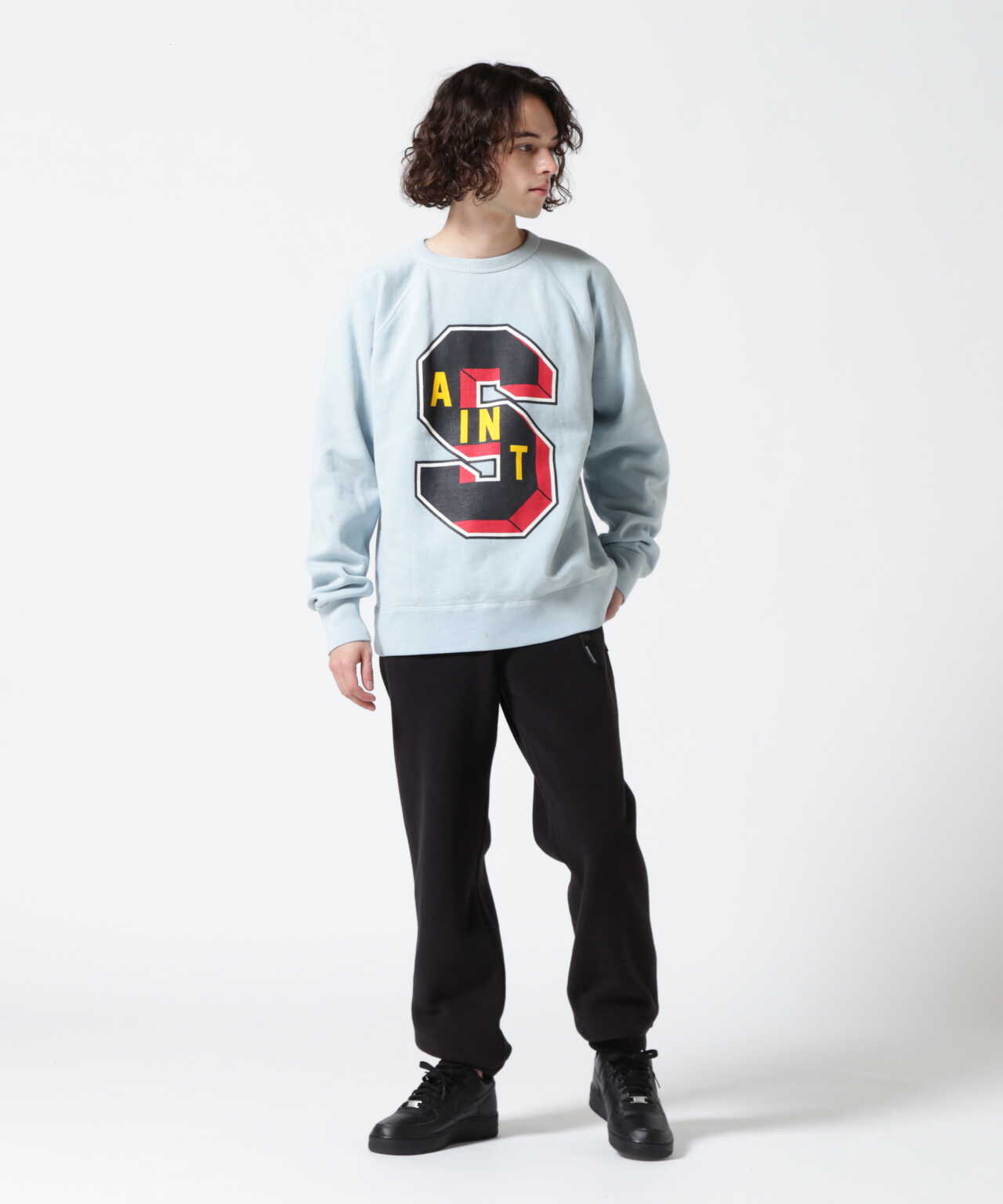 SAINT TEARS (Saint Mxxxxxx × Denim Tears ) /SWEAT SHIRT/スウェット ...