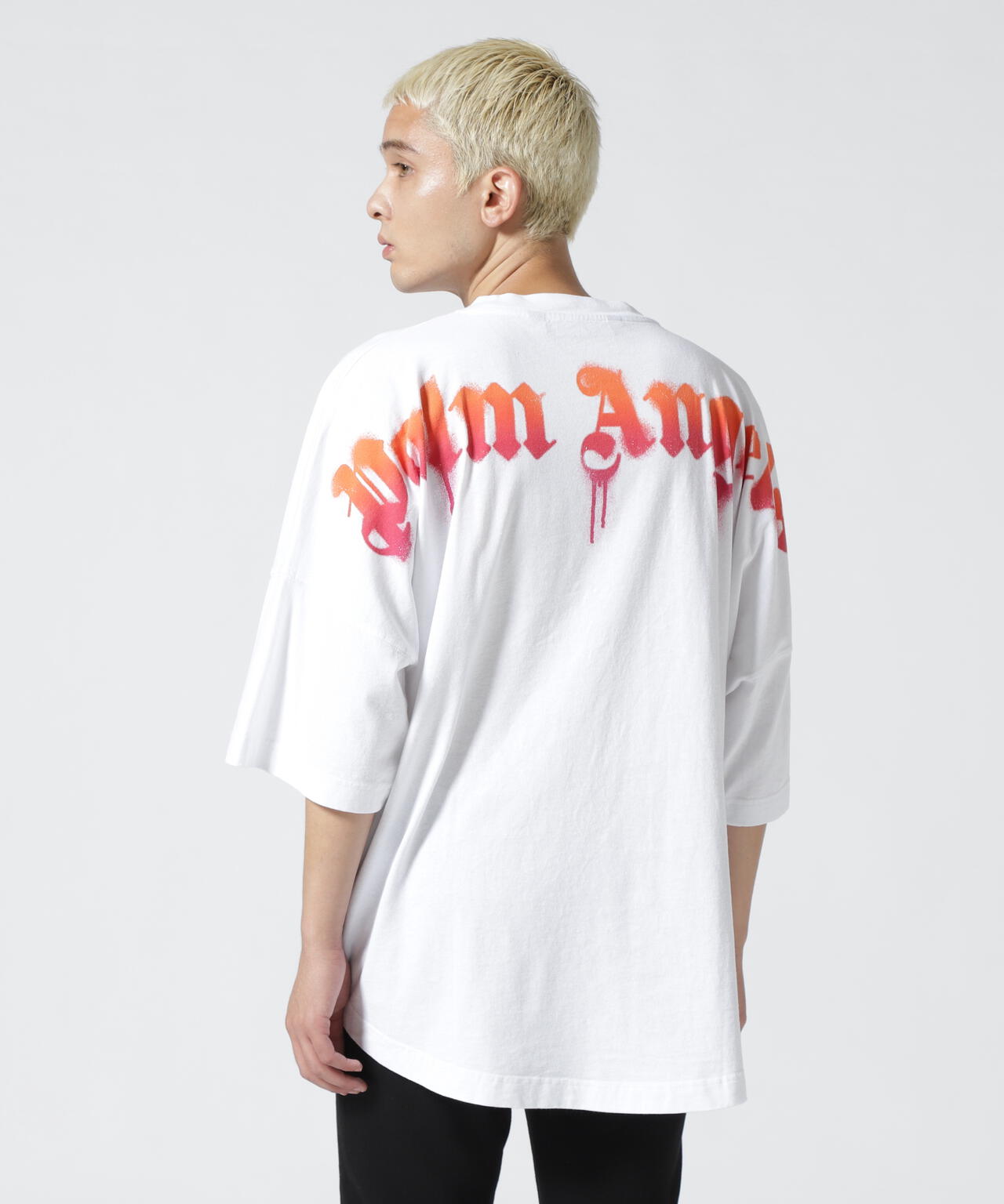 23aw 正規品 新品 PALM ANGELS Tシャツ WHITE M - Tシャツ/カットソー