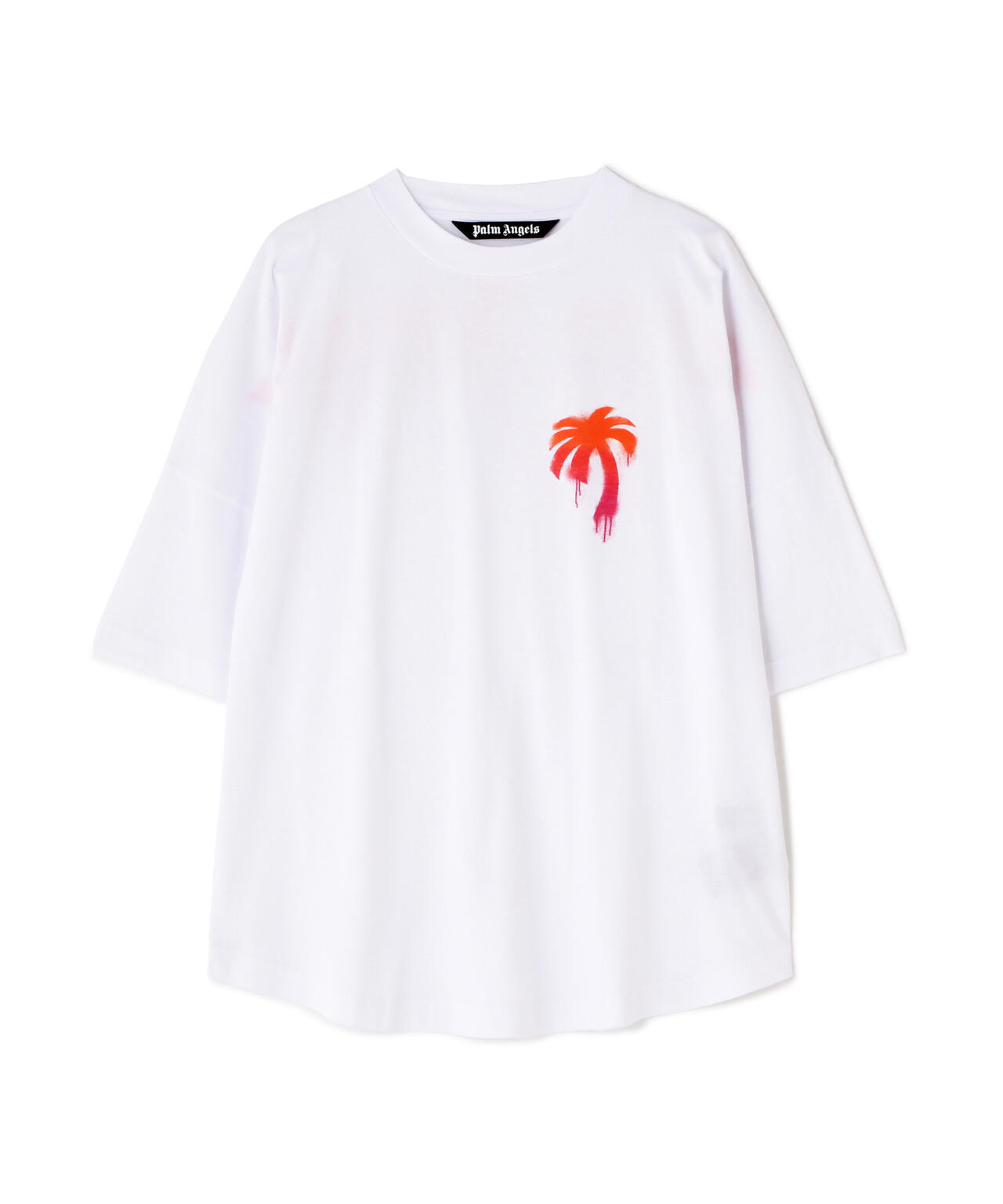 Palm Angels スプレー ロゴ オーバーサイズ Ｔシャツ M | iins.org