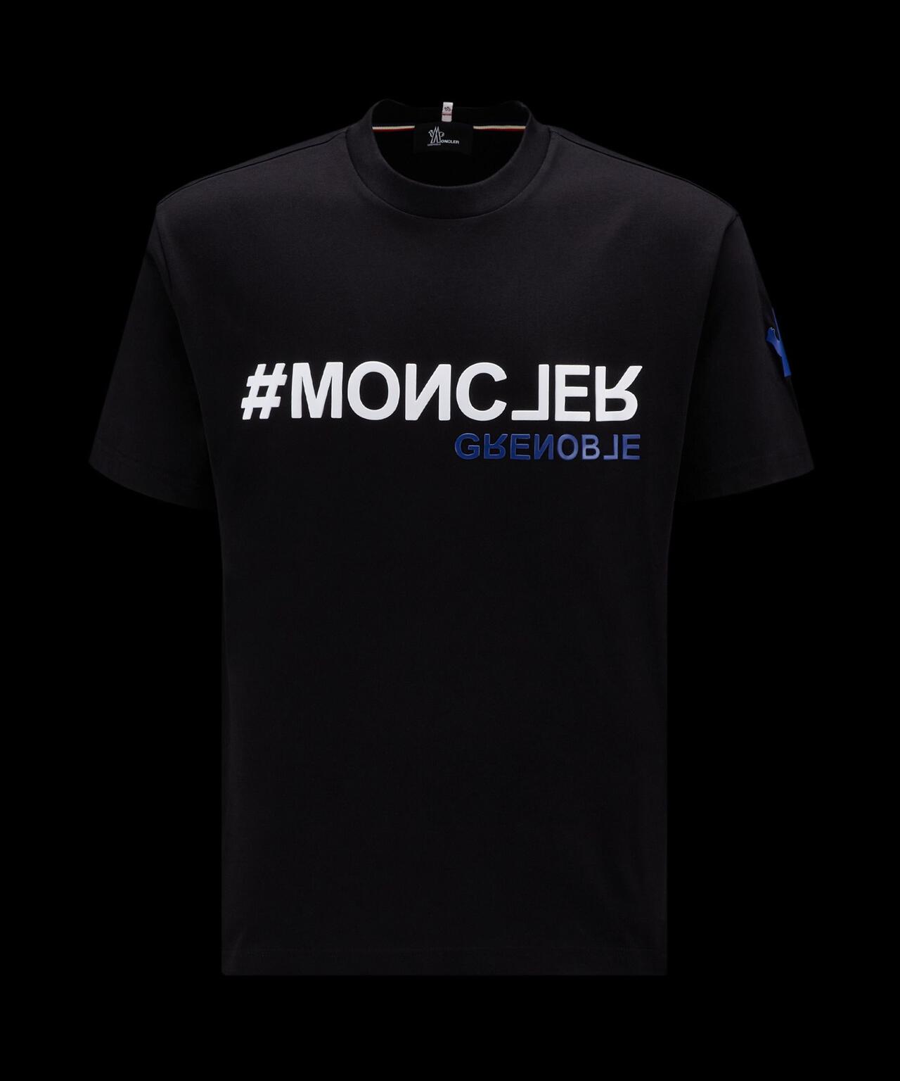 トップス新品タグ付き MONCLER GRENOBLE シンプルロゴTシャツ S - T