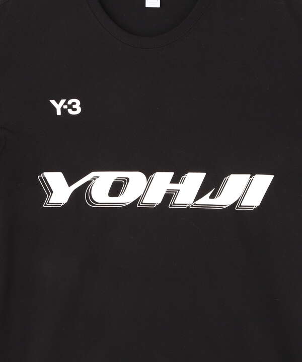 セール本物 0789【人気デザイン】ワイスリーY-3☆刺繍ロゴ入り Tシャツ