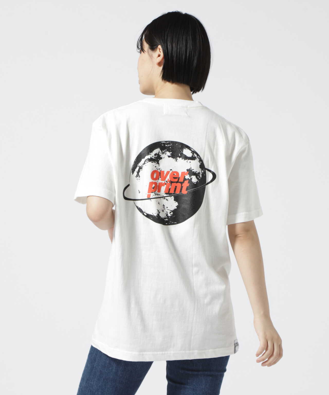 over print 50000人follower 記念POP tee Lサイズ