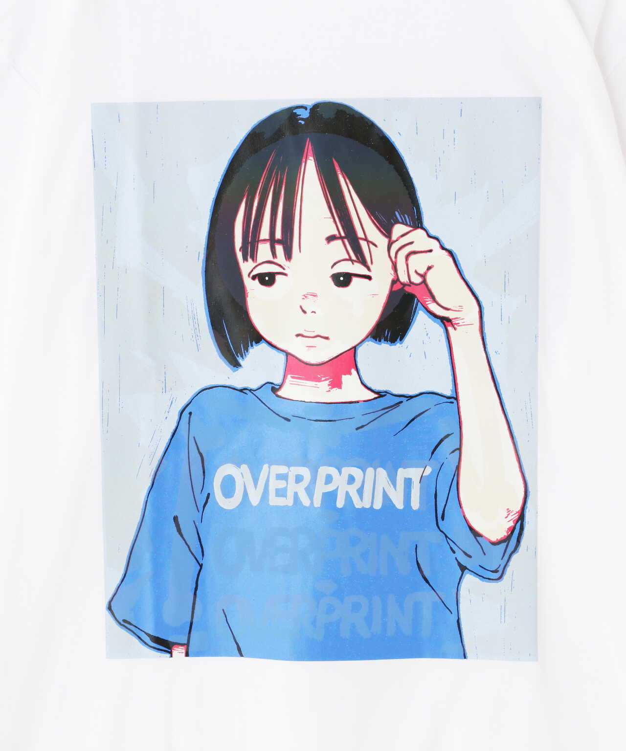 overprint POP ART Tee (んぱ)Tシャツ/カットソー(半袖/袖なし)