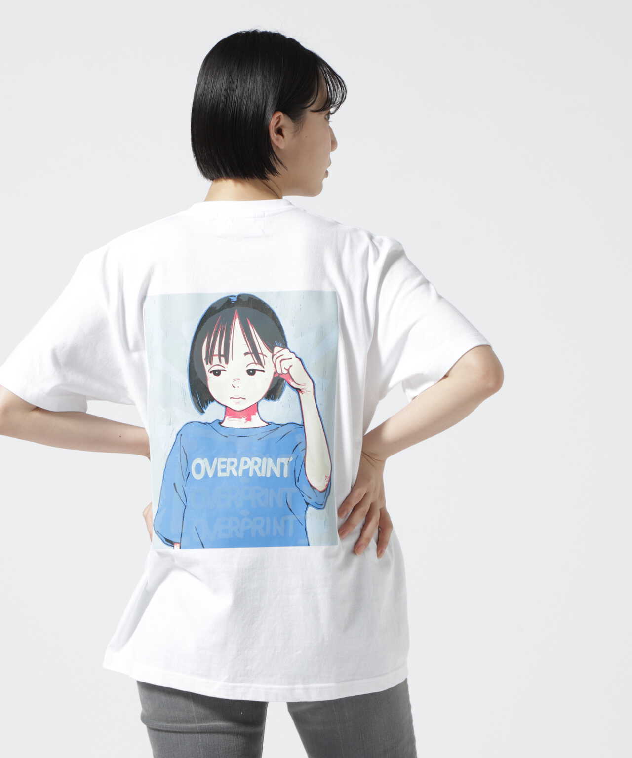 over print/オーバープリント/POP ART TEE Ver.4/ポップアートプリント